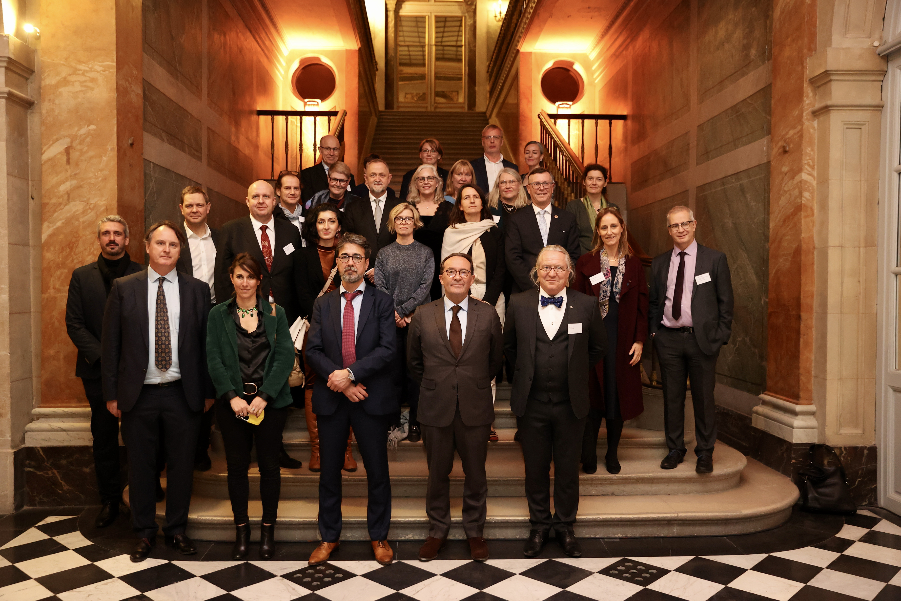 Participants of UArctic Rectors' meeting in Versailles in December 2021