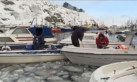 Fishermen from Attu, Greenland