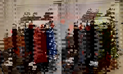 From left: Jenni Kaisto, Kirsi Jussila, Anje Höper, Hans Pettersson, Tiina Ikäheimo, Sirkka Rissanen and Anna-Maria Teperi