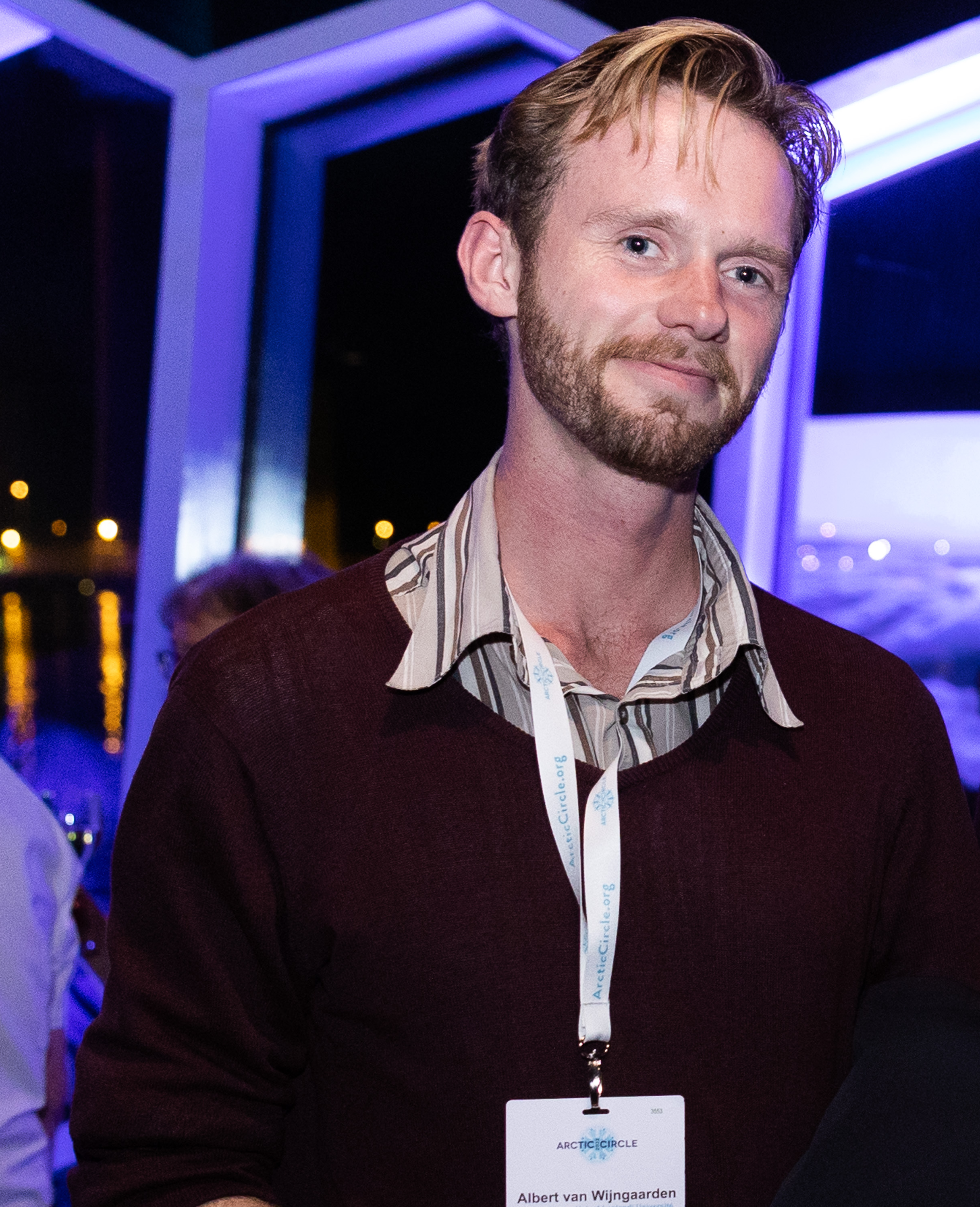 Albert van Wijngaarden at the Arctic Circle Assembly
