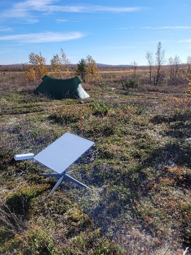 The upper measurement spot.