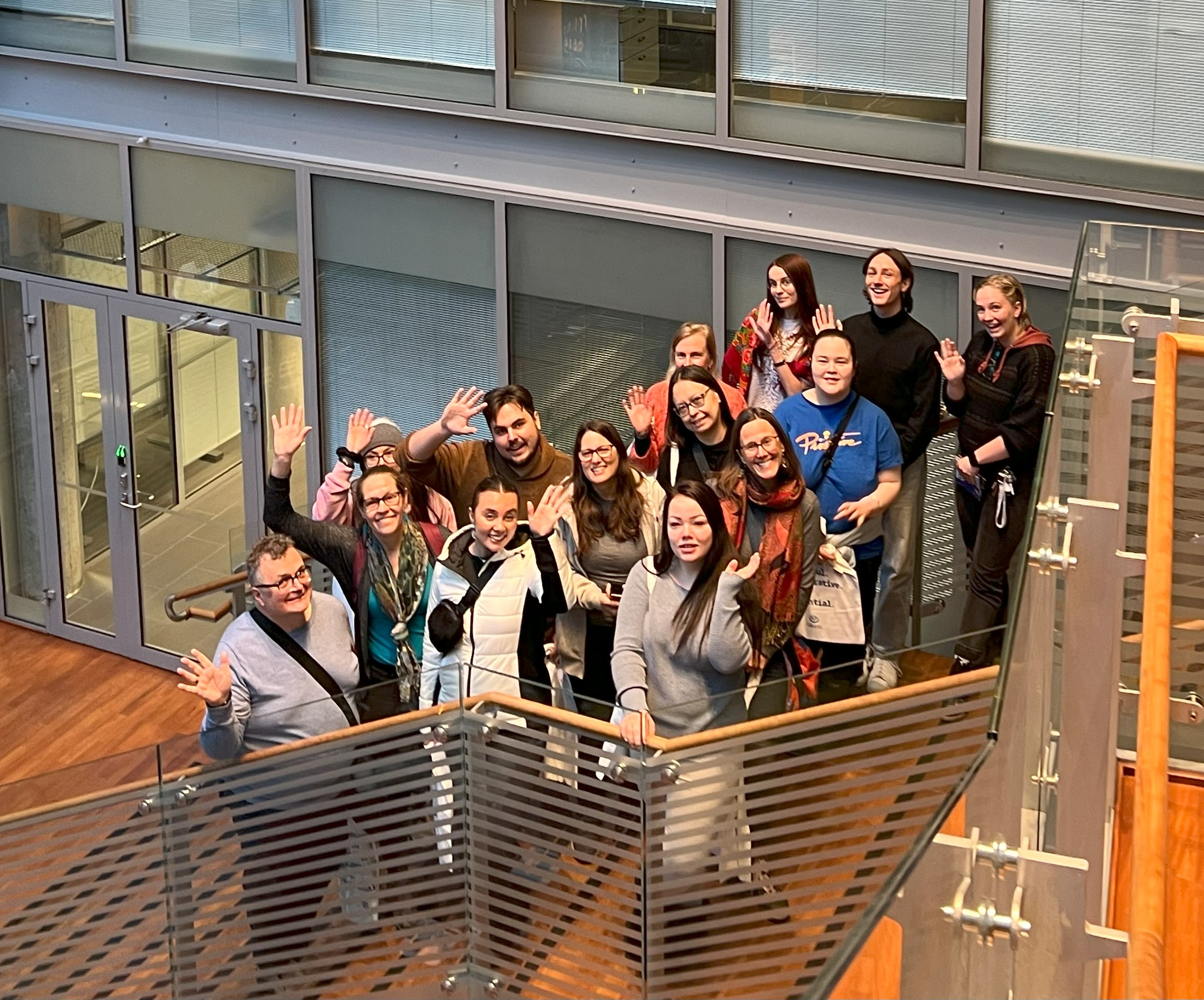 N2N Yukonu Rov Visit On Stairs