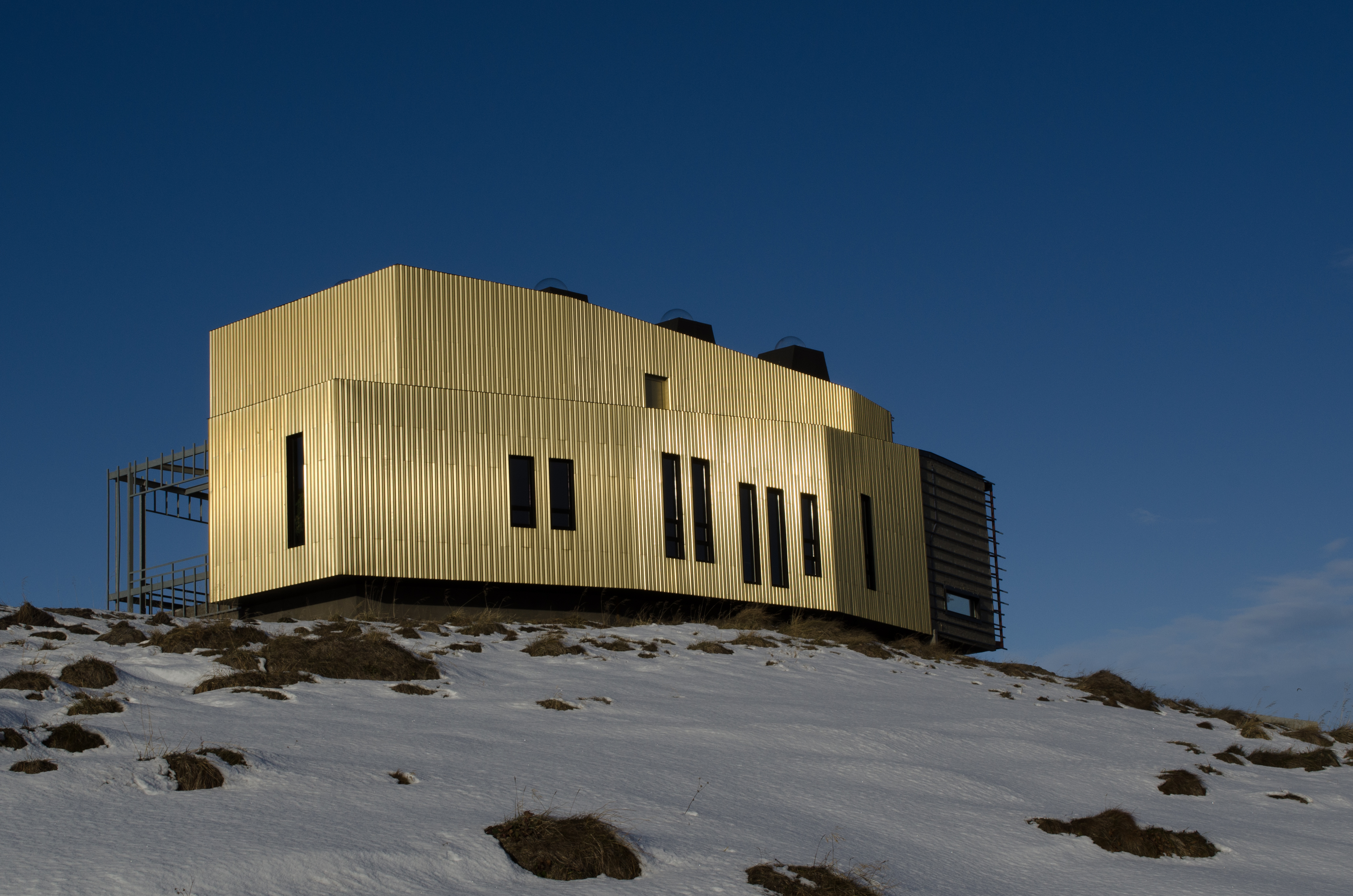 The China-Iceland Arctic Observatory (CIAO) in northeast Iceland.